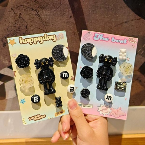 [ Set 2 Bộ ] Charm Dép CROSS - 16225