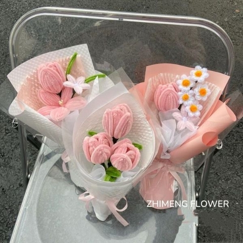 [ Set 4 Bó ] Hoa Kẽm Nhung - 18190