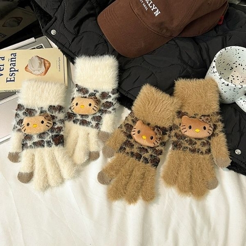 [ Set 6 Đôi ] Găng Tay HELLO KITTY - 18205