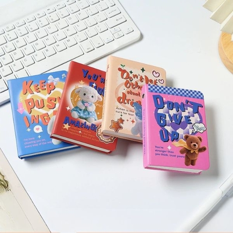 [ Set 8 Quyển ] Sổ Tay Bìa Cứng [ A7 / Giấy 100G / 200 Trang ] - 18272