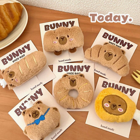 [ Set 12 Cái ] Kẹp Tóc Gấu Bông - 920843