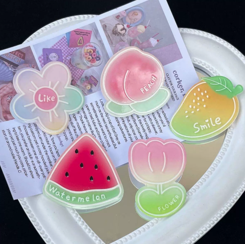 [ Set 20 Cái ] Kẹp Tóc Hình Hoa Quả - 921220
