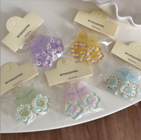 [ Set 12 Vỉ ] Kẹp Tóc ( 1 Vỉ 2 Cái ) - 921462