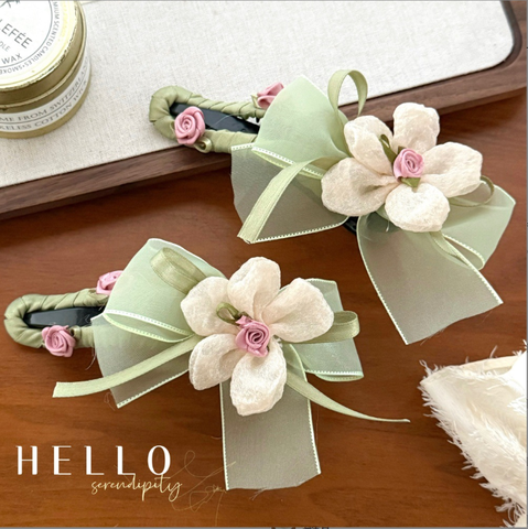 [ Set 8 Cái ] Kẹp Tóc Hoa - 921638