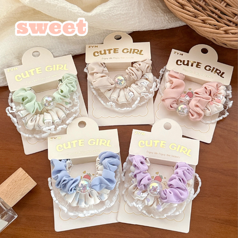 [ Set 10 Cái ] Dây Cột Tóc Cute - 921777