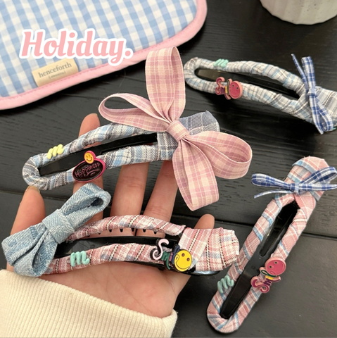 [ Set 8 Cái ] Kẹp Tóc Nơ - 921789