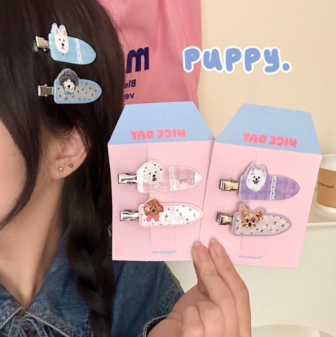 [ Set 12 Vỉ ] Kẹp Tóc [ 1 Vỉ 2 Cái ] - 922101