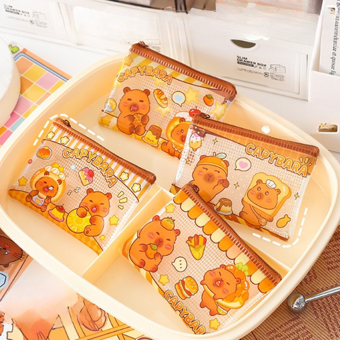 [ Set 12 Cái ] Túi Đựng Đồ Mini Capybara - 922181
