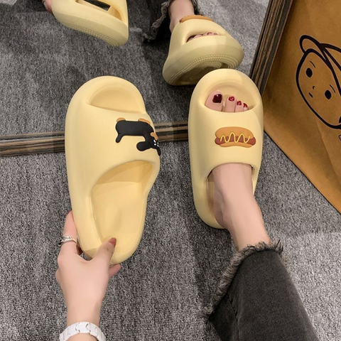 [ Set 3 Đôi ] Dép Eva Hot Dog [ Đế Dày - Chống Trượt ] - 922200