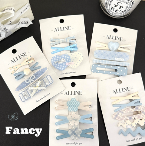 [ Set 10 Vỉ ] Kẹp Tóc Đủ Mẫu  [ 1 Vỉ 3-5 Cái ] - 922246