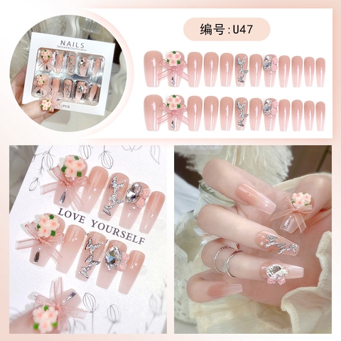 [ Set 5 Hộp ] Nail [ 24 PCS + Bộ Dán Nail ] - 21932