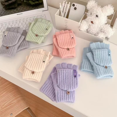 [ Set 6 Đôi ] Găng Tay Len - 18088