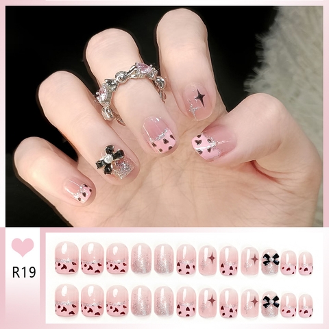 [ Set 5 Hộp ] Nail [ 24 PCS + Keo Thạch ] - 21942
