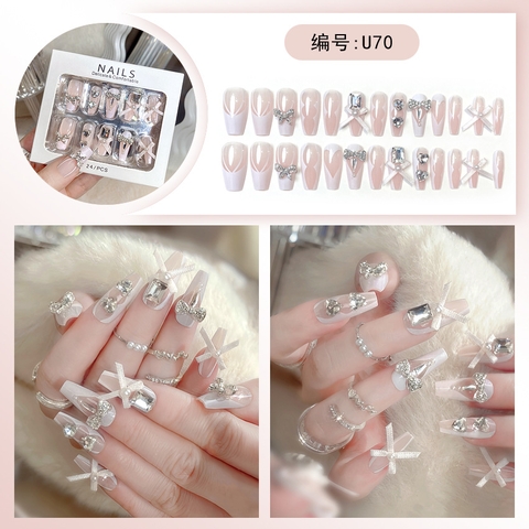 [ Set 5 Hộp ] Nail [ 24 PCS + Bộ Dán Nail ] - 21908