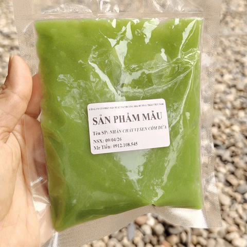 HUTA NHÂN CHẢY VỊ SEN CỐM DỪA