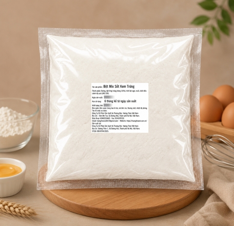 Phụ Gia Thực Phẩm : Bột Mix Sốt Kem Trứng