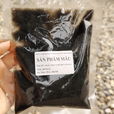 HUTA - NHÂN CHẢY VỊ MÈ ĐEN CỐT DỪA