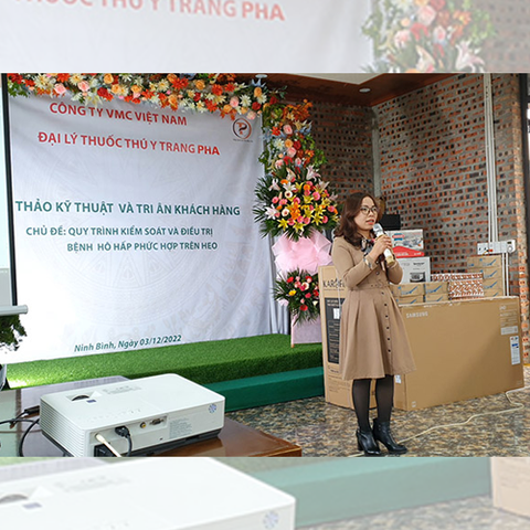Hội thảo “Quy trình kiểm soát và điều trị bệnh hô hấp phức hợp trên heo”