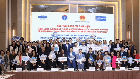 VMC Việt Nam tham dự Hội thảo đánh giá thực hiện Chiến lược quốc gia về phòng, chống kháng thuốc giai đoạn 2023–2025