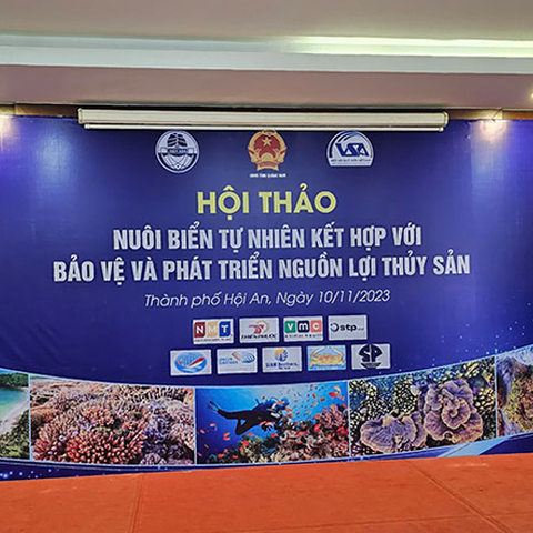 VMC Việt Nam đồng hành cùng Hội thảo phát triển nuôi biển tại Quảng Nam