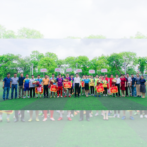Chương trình giao hữu bóng đá chào mừng Đại hội Đảng bộ Học viện Nông nghiệp Việt Nam lần thứ XXX, nhiệm kỳ 2020-2025