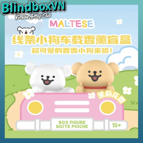 Blindbox Hippers Maltese Car Freshener