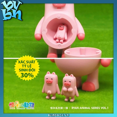 BLIND BOX CÓ BẦU RYAN ANIMAL SERIES 1