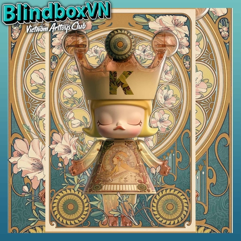 MEGA ROYAL MOLLY 1000% Mucha·Zodiac POPMART ( Chính Hãng )