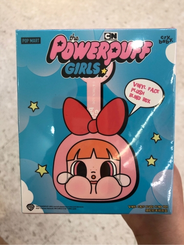 POP MART Crybaby × The Powerpuff Girls Series Vinyl Plush Pendant Blind Box ( Chính hãng )