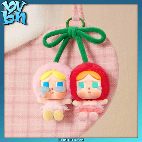 CRYBABY Crying For Love Series-Vinyl Plush Hanging Card (Love You Cherry Much)