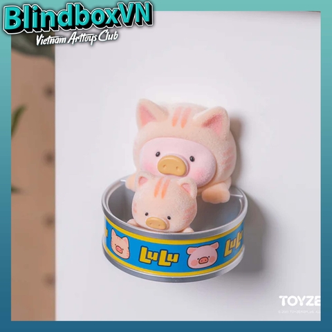 LuLu The Piggy Caturday - 3D Magnet