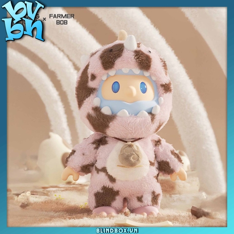 FINDING UNICORN FARMER BOB Vinyl Plush Doll - FURRY SPOT-DINO BOB