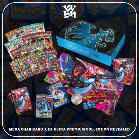 Mega Charizard X ex Ultra Premium Collection Revealed