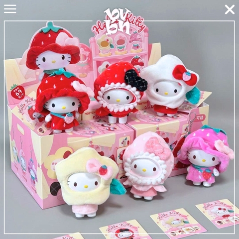 Hello Kitty Strawberry Kindergarten Series Blindbox