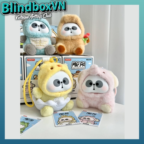 Blindbox Mr.Pa Animal Vinyl ToyCity ( Chính hãng )