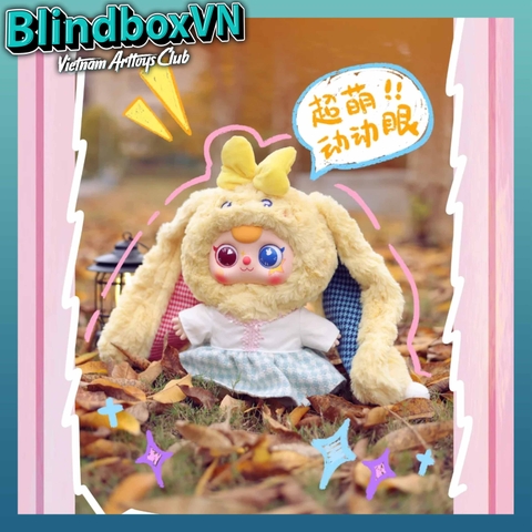 Baby Three 400% Version 2 Plush Doll Series Blindbox ( Chính hãng )