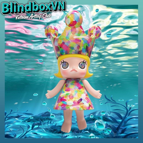 POP MART MEGA ROYAL MOLLY 400% Huang Yuxing-Bubbles