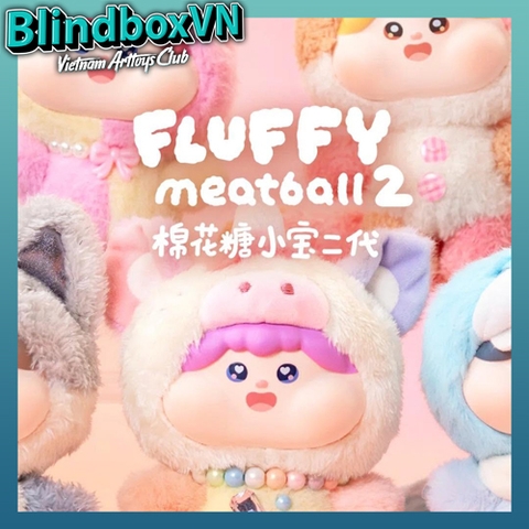 Fluffy Meatball Version 2 Blind Box Series