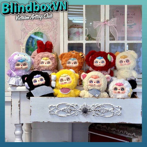 Blindbox Doubao Bean Bun Plush School of Zoology