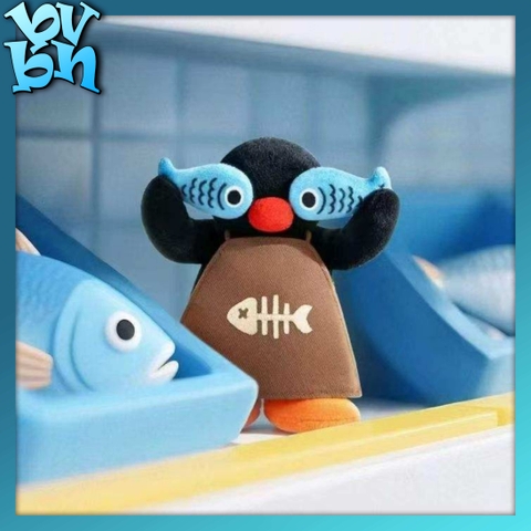 Pingu Hide And Seek Plush Pendant Blindbox Series