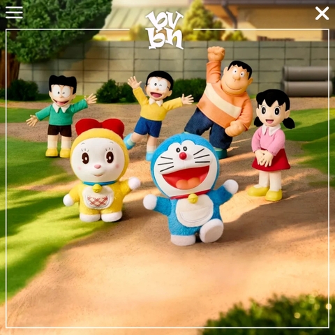 Doraemon My Buddy Series Plush BlindBox