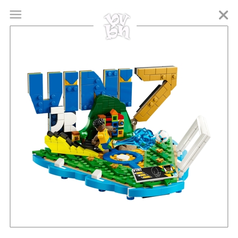 Đồ Chơi Lắp Ráp Biểu Tượng Sân Cỏ Vini Jr LEGO EDITIONS SPORTS