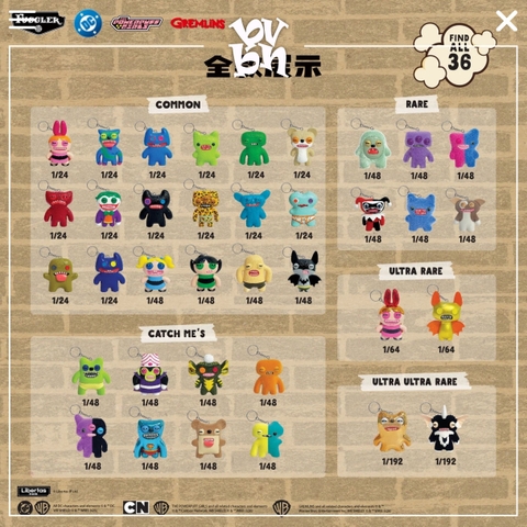 Fuggler Figure Blind Box Keychain Series 4