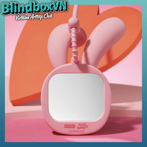 Pop Mart Crybaby × Powerpuff Girls Series Mirror Pendant ( Chính hãng )