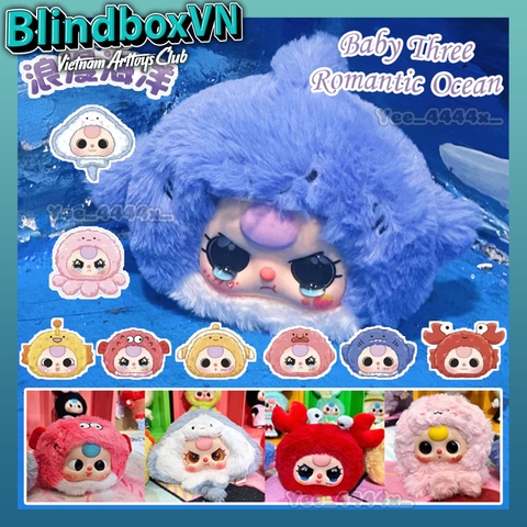 Baby Three Romantic Ocean Series Vinyl Face Blind Box