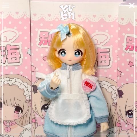 Miralab Dont Touch My Bangs Series BJD Doll Blindbox Series