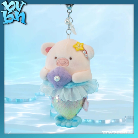 LuLu the Piggy Ocean - Mermaid LuLu Plush Keychain