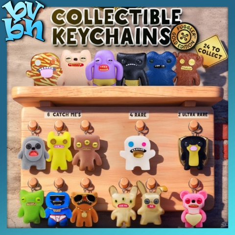 Fuggler Keychain Series 3 Blind Bag Series Gold Edition