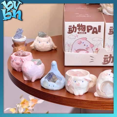 Cat Crystal Blindbox Pal Đá Năng Lượng VER 2