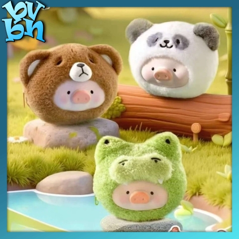 LuLu the Piggy Animal Party Series plush Silicone Earphone BlindBox